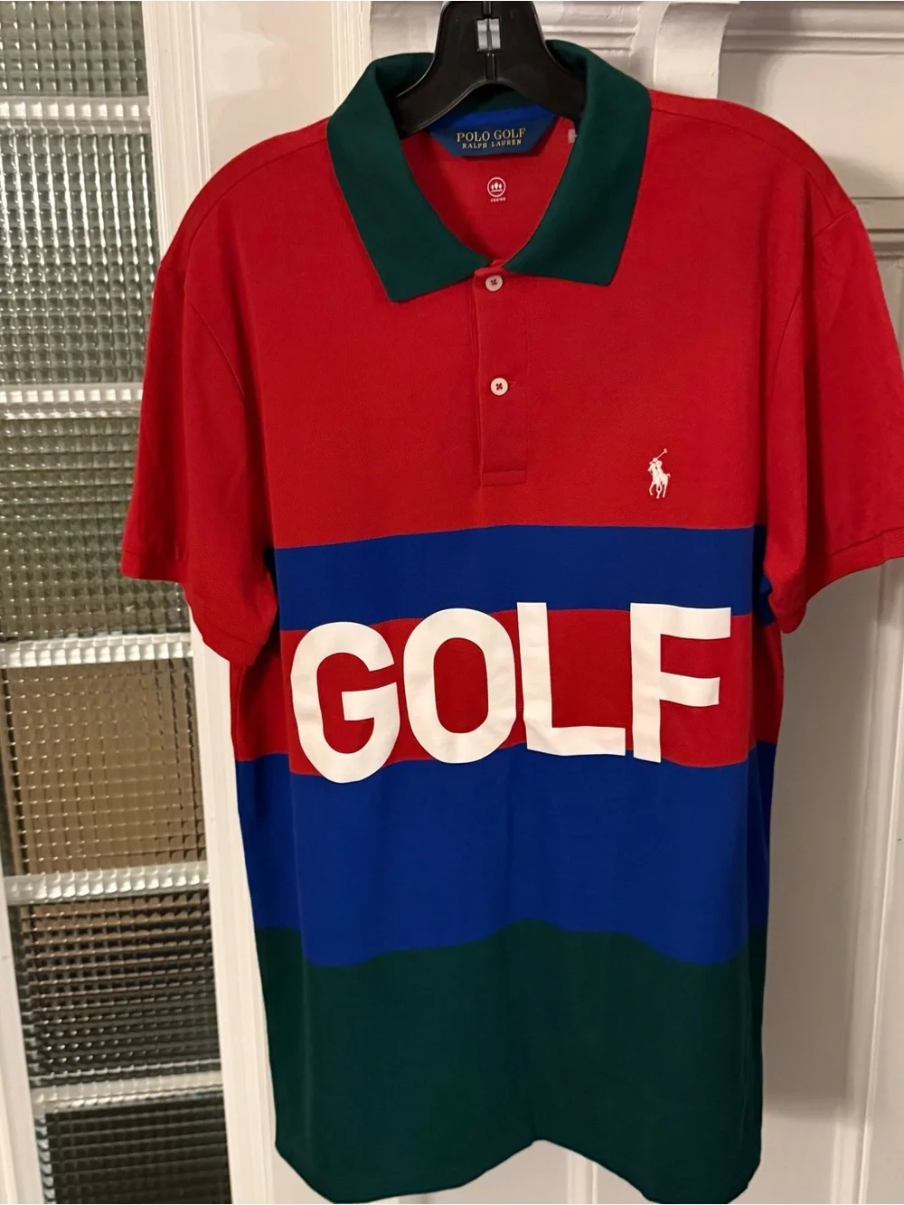 Polo Ralph Lauren Men’s Golf Performance Polo Shirt Snowbeach Stadium Sz M NWOT